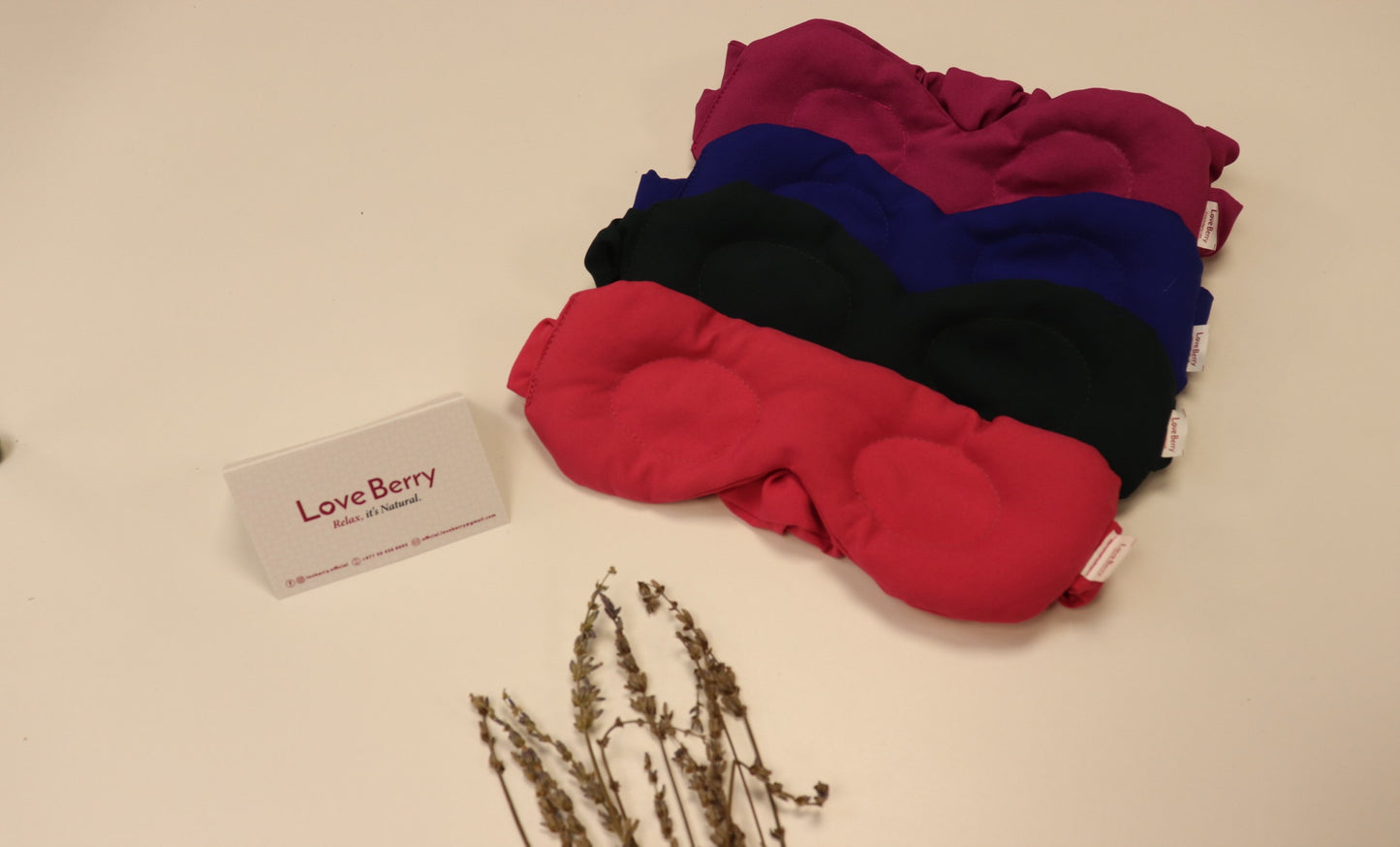 Soothing Herb Eye Mask Forest Green Color