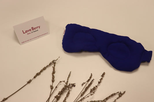 Soothing Herb Eye Mask Royal Blue Color
